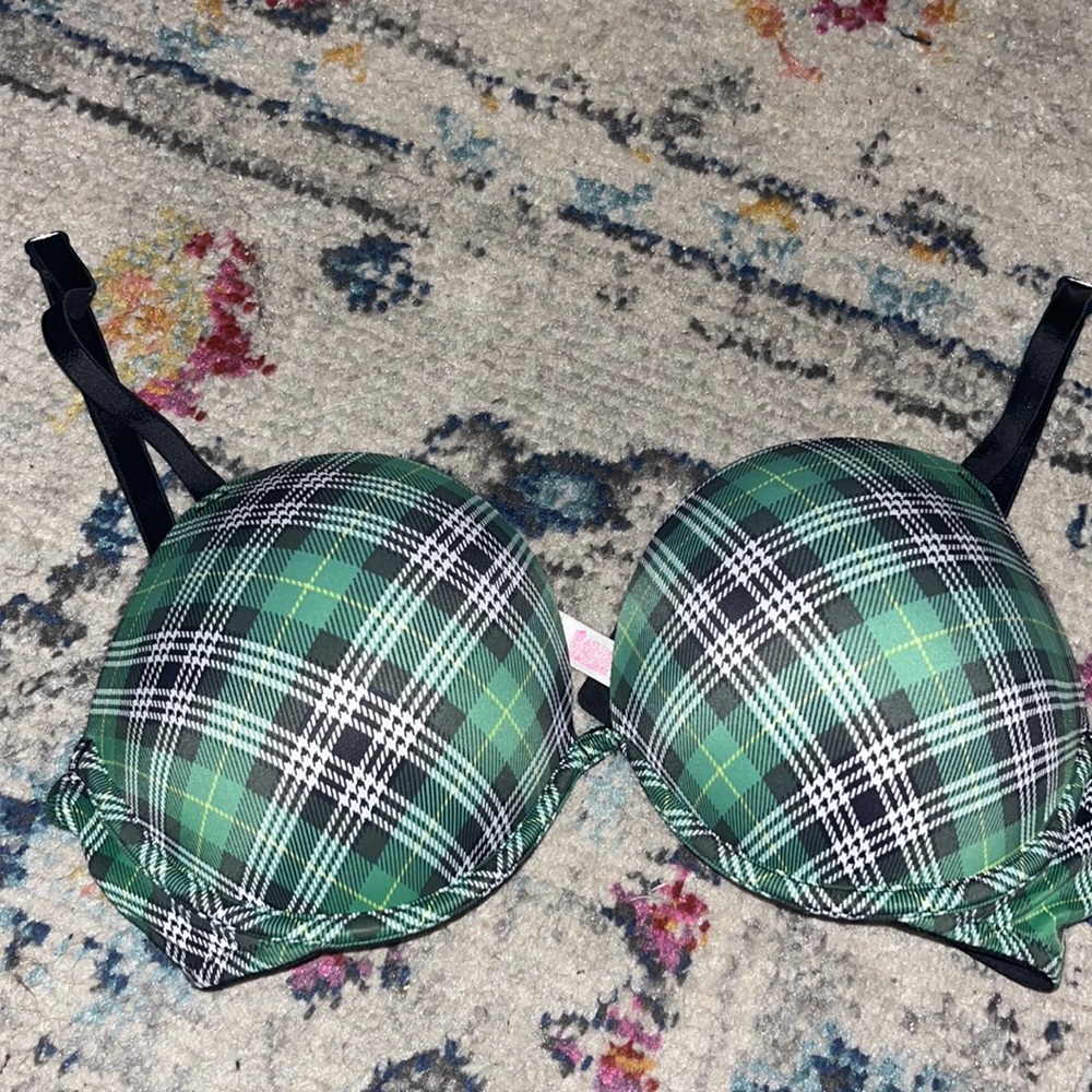 victoria secret pink super push up bra